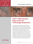 CRST`s Third Annual State of the Art Technology Symposium
