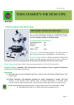 toolmaker`s microscope