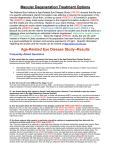 Macular Degeneration Treatment Options