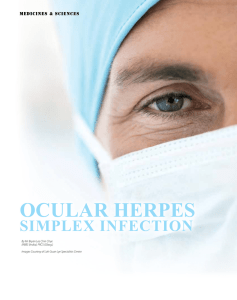 ocular herpes - Loh Guan Lye Specialist Centre