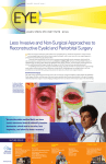 Less Invasive and Non-Surgical Approaches to Reconstructive