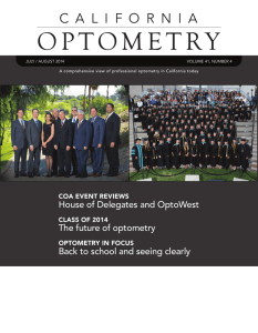 optometry optometry - California Optometric Association