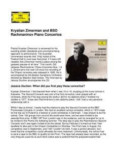 Krystian Zimerman and BSO Rachmaninov Piano