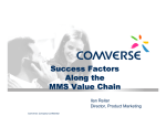 Success Factors Along the MMS Value Chain