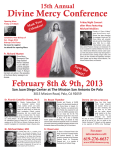 Divine Mercy Conference - San Diego Divine Mercy