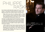 Philippe Raskin CV English 2016