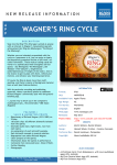 WAGNER`S RING CYCLE