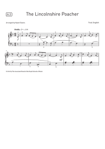 sample sheet music