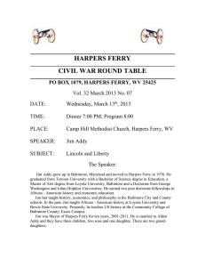 CWRT NewsLetter march 2013 - Harpers Ferry Civil War Round