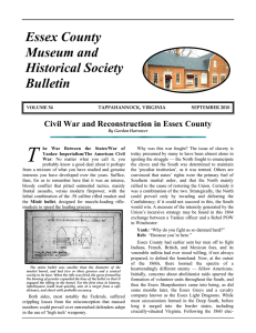 Bulletin Vol 54 - Essex County Museum