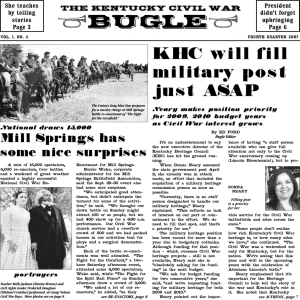 CW Bugle PDF page - The Kentucky Civil War Bugle