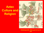 Aztec Culture and Religion