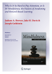Mindfulness, the Factors of Awakening and Reward
