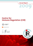 CIR Annual Report for 2009