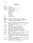 Curriculum Vitae - Institute of Experimental Immunology