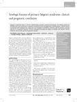 Serologic features of primary Sjögren`s syndrome: clinical and