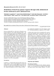 Modulation of interferon gamma response