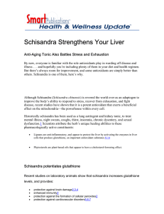 Schisandra Strengthens Your Liver