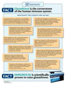 Experts and glutathione