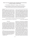 Effects of age and recombinant equine somatotropin (eST