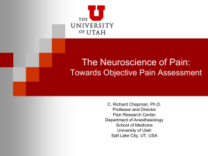 The Neuroscience of Pain: