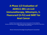 A Phase 1/2 Evalua on of ADXS11