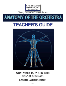 anatomy of the orchestra