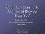 `Court TV - Coming To An Internet Browser Near You`