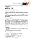 Email to Fax