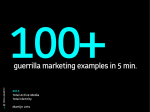 guerrilla marketing examples in 5 min.