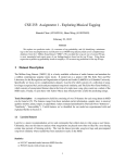 CSE 255: Assignment 1 - Exploring Musical Tagging