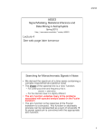 A6523 Signal Modeling, Statistical Inference and Data Mining in