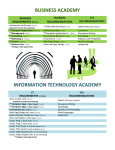 BUSINESS ACADEMY INFORMATION TECHNOLOGY ACADEMY