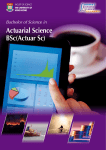 Actuarial Science BSc(Actuar Sc)