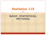 Chapter 1 - UP Diliman School of Statistics
