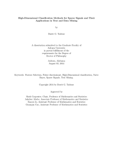 High-Dimensional Classification Methods for