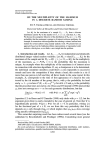 ON THE MULTIPLICITY OF THE MAXIMUM IN A DISCRETE RANDOM SAMPLE B