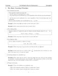 Counting and Probability - Bryn Mawr Computer Science