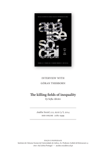 The killing fields of inequality - Análise Social