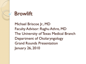 Browlift - UTMB.edu