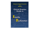 Clinical Practice Guide in Erectile Dysfunction