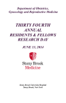 RRD Program 2014 - Stony Brook University School of Medicine