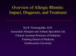 Overview of Allergic Rhinitis - Mocha: Mothers of Children Having