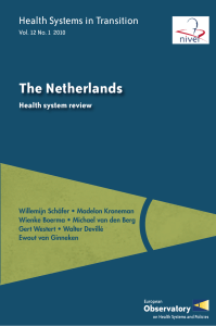 The Netherlands HiT series - WHO/Europe