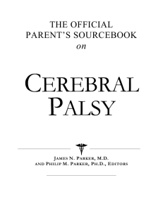 The Official Parent`s Sourcebook On Cerebral Palsy