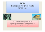 LASIK: Basic steps for great results ESCRS 2011