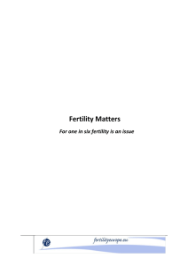 Fertility Matters - Association Maia