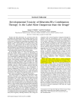 Developmental toxicity of ribavirin/IF[alpha] combination therapy