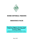 home enteral feeding resource pack
