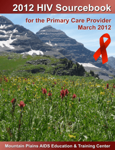 2012 HIV Sourcebook for the Primary Care Provider